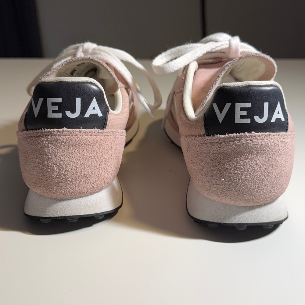 Veja Women's Rio Branco Ripstop Babe White Sneakers in Size 6 - Picture 7 of 10